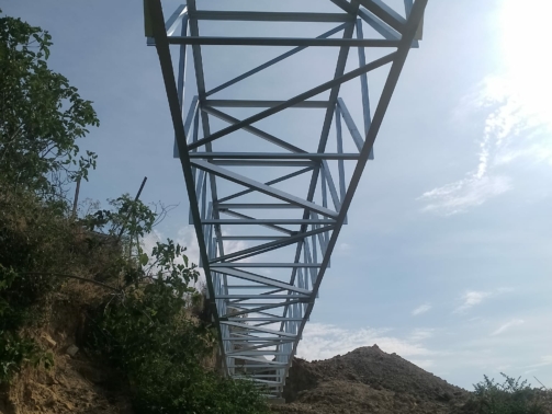 estructura paso de vado