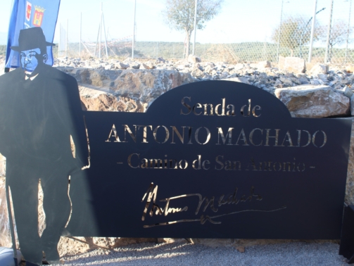 Cartel Senda Antonio Machado en Ubeda (1)
